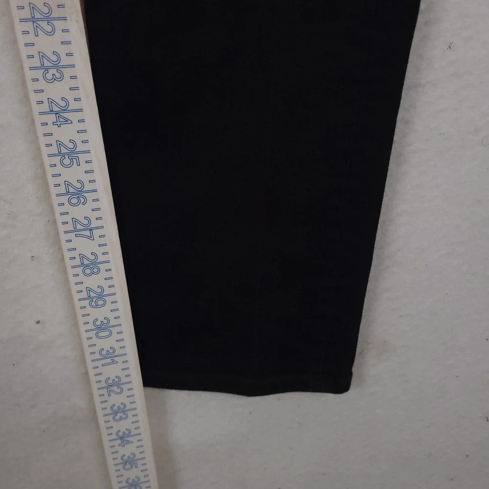 7 For All Mankind Paxtyn Jeans Mens 40x32 Black Skinny Fit Stretch Denim Pants